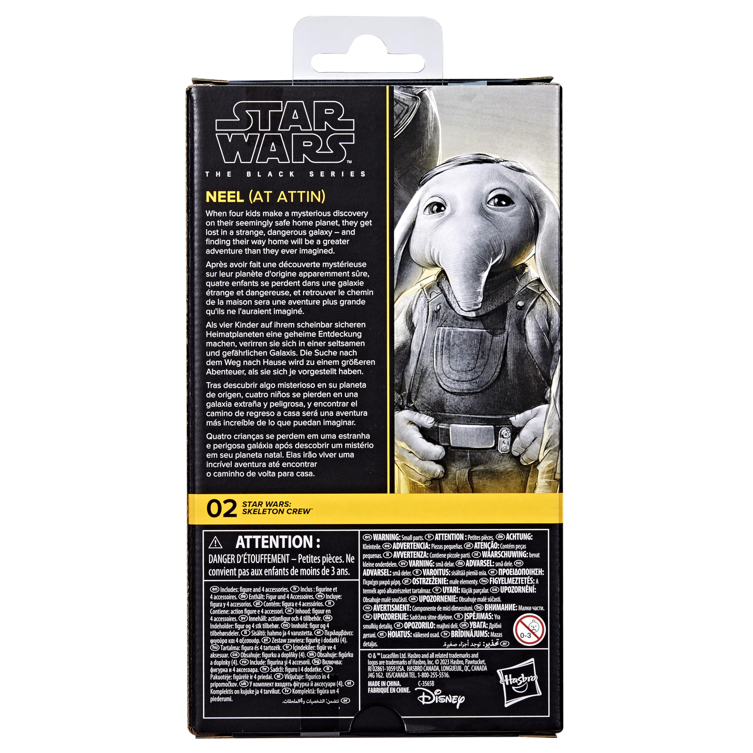 Star Wars Black Series Neel (At Attin) 6-Inch Action Figure from Skeleton Crew