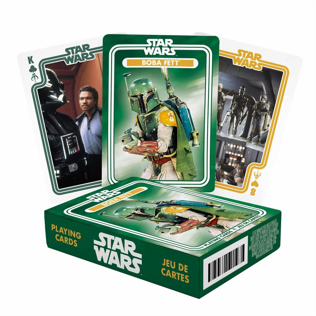 Star Wars Boba Fett Playing Cards – Officially Licensed Deck with Linen Finish