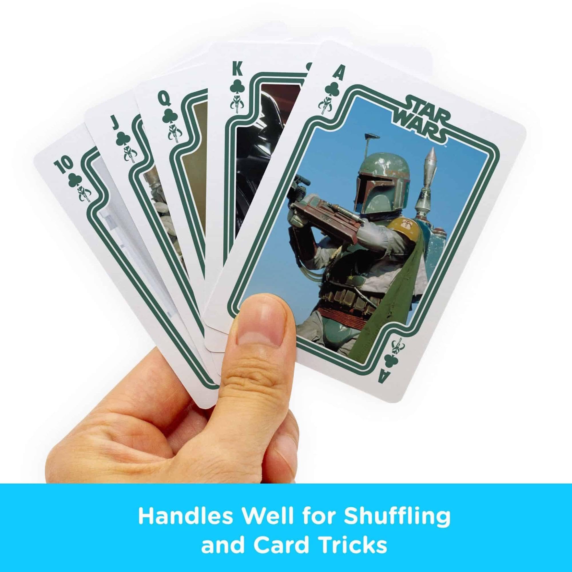 Star Wars Boba Fett Playing Cards – Officially Licensed Deck with Linen Finish