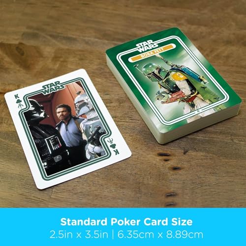 Star Wars Boba Fett Playing Cards – Officially Licensed Deck with Linen Finish