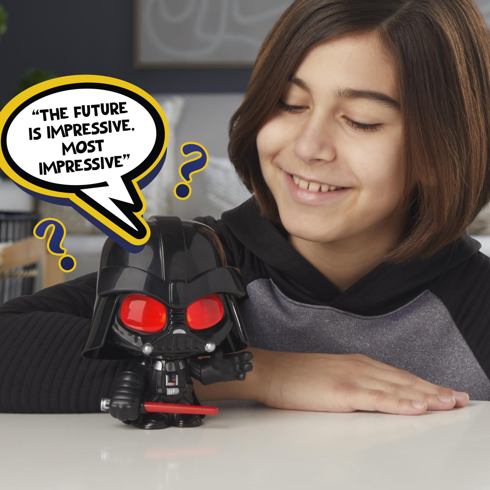 STAR WARS Force N Telling Vader Electronic Fortune Teller Toy with 40+ Responses