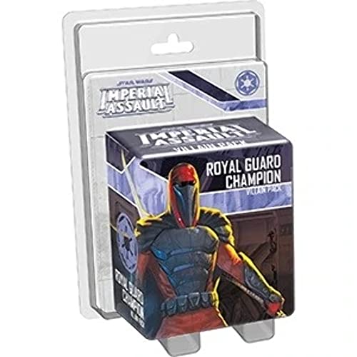 Star Wars Imperial Assault: Royal Guard Champion Villain Pack – Detailed Miniature & New Missions