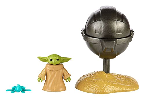 STAR WARS Retro Collection The Child 3.75-Inch Action Figure – The Mandalorian Series, with 3 Accessories, Ages 4+