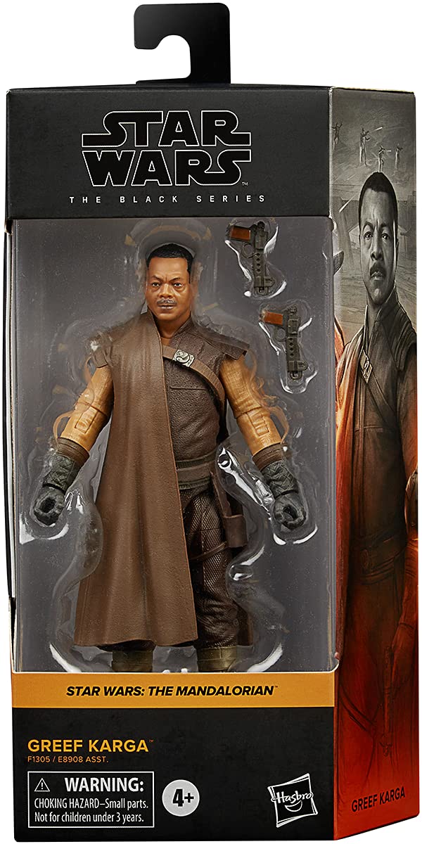 Star Wars The Black Series Greef Karga 6-Inch Action Figure - The Mandalorian Collectible