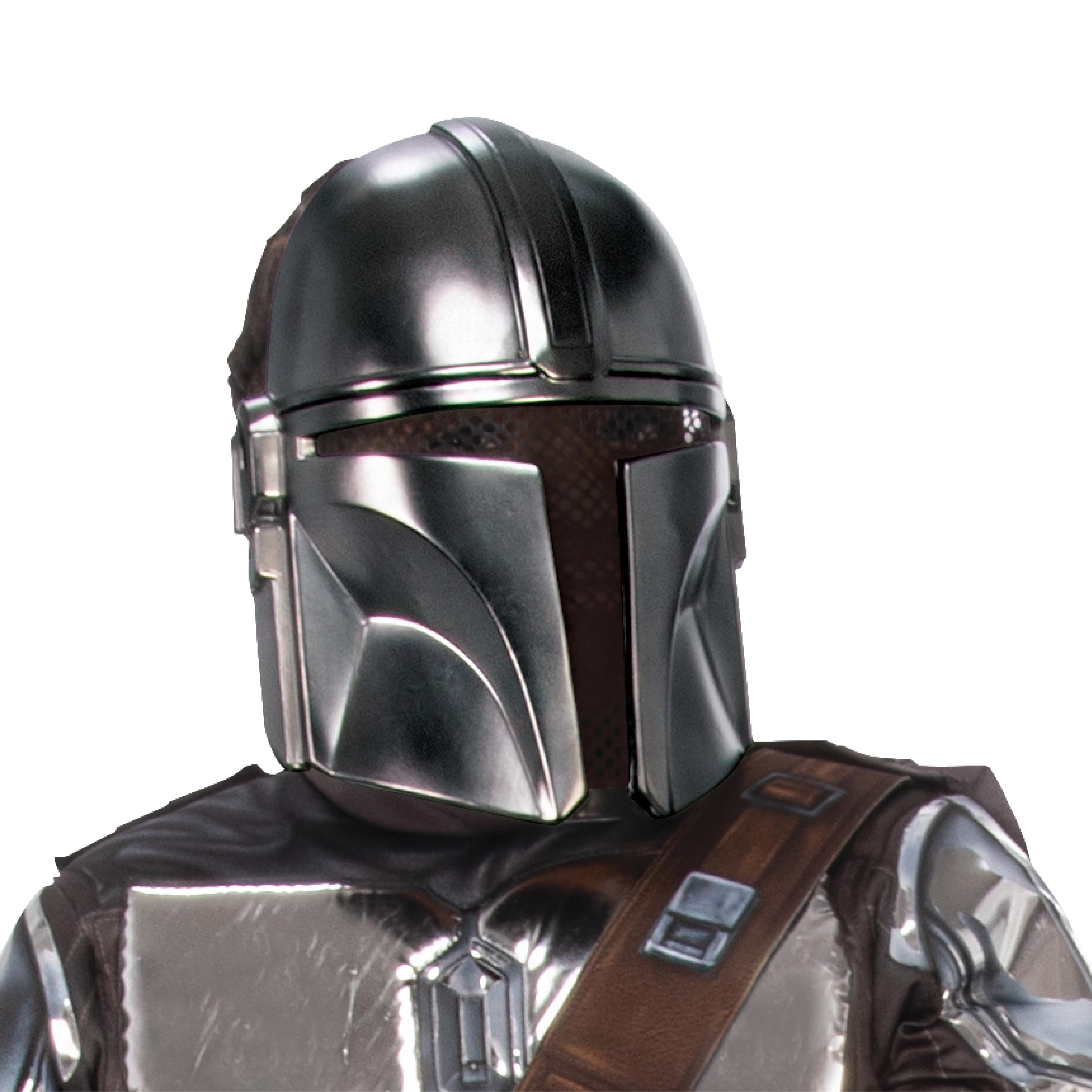 Star Wars The Mandalorian Beskar Armor Kids Half Face Mask – Officially Licensed