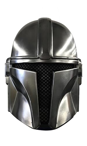 Star Wars The Mandalorian Beskar Armor Kids Half Face Mask – Officially Licensed