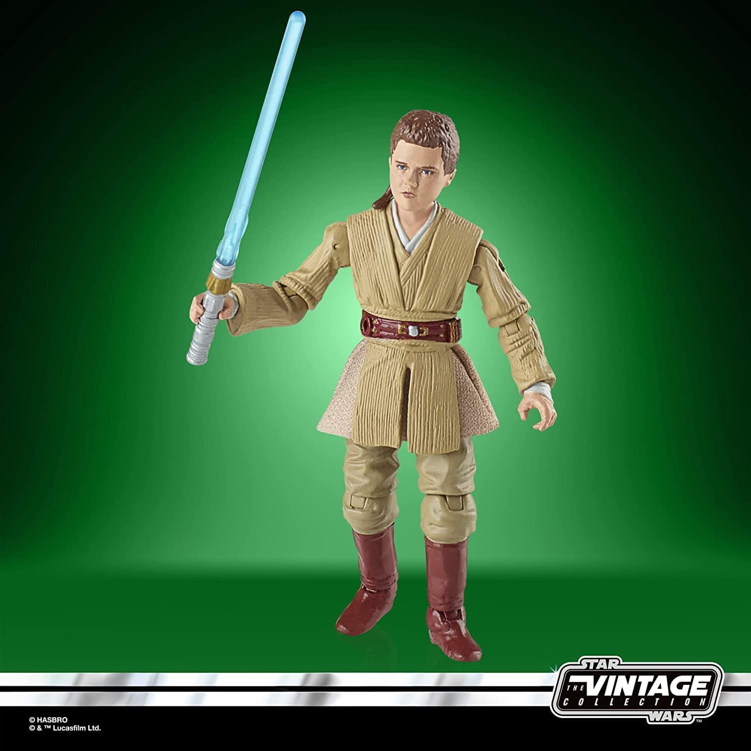 STAR WARS The Vintage Collection Anakin Skywalker VC80 - 3.75-Inch Phantom Menace Figure with PhotoReal Face Deco