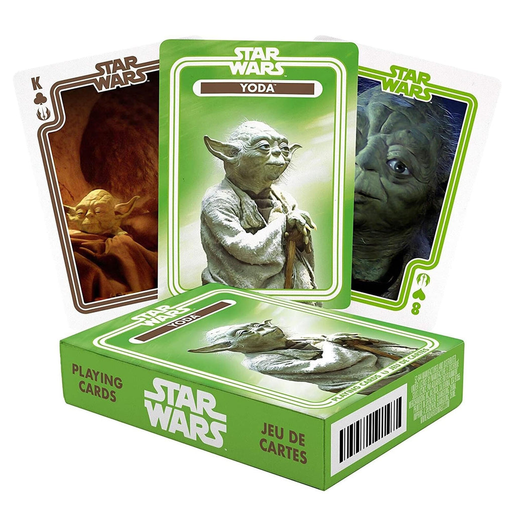 Star Wars Yoda Playing Cards – Officially Licensed Deck with Linen Finish