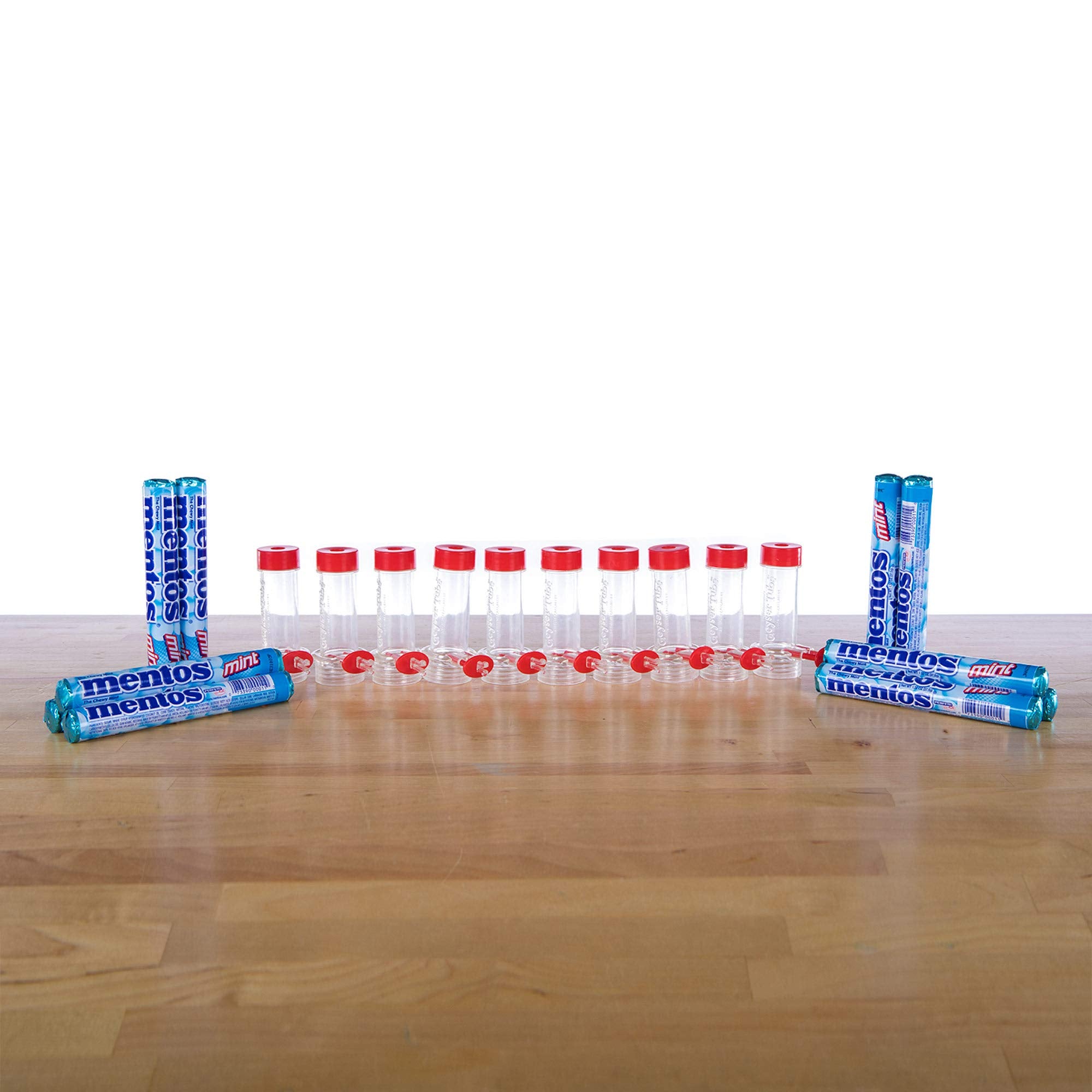Steve Spangler Science Geyser Tube: Mentos & Soda Chemical Reaction Experiment for Kids – STEM Science Kit