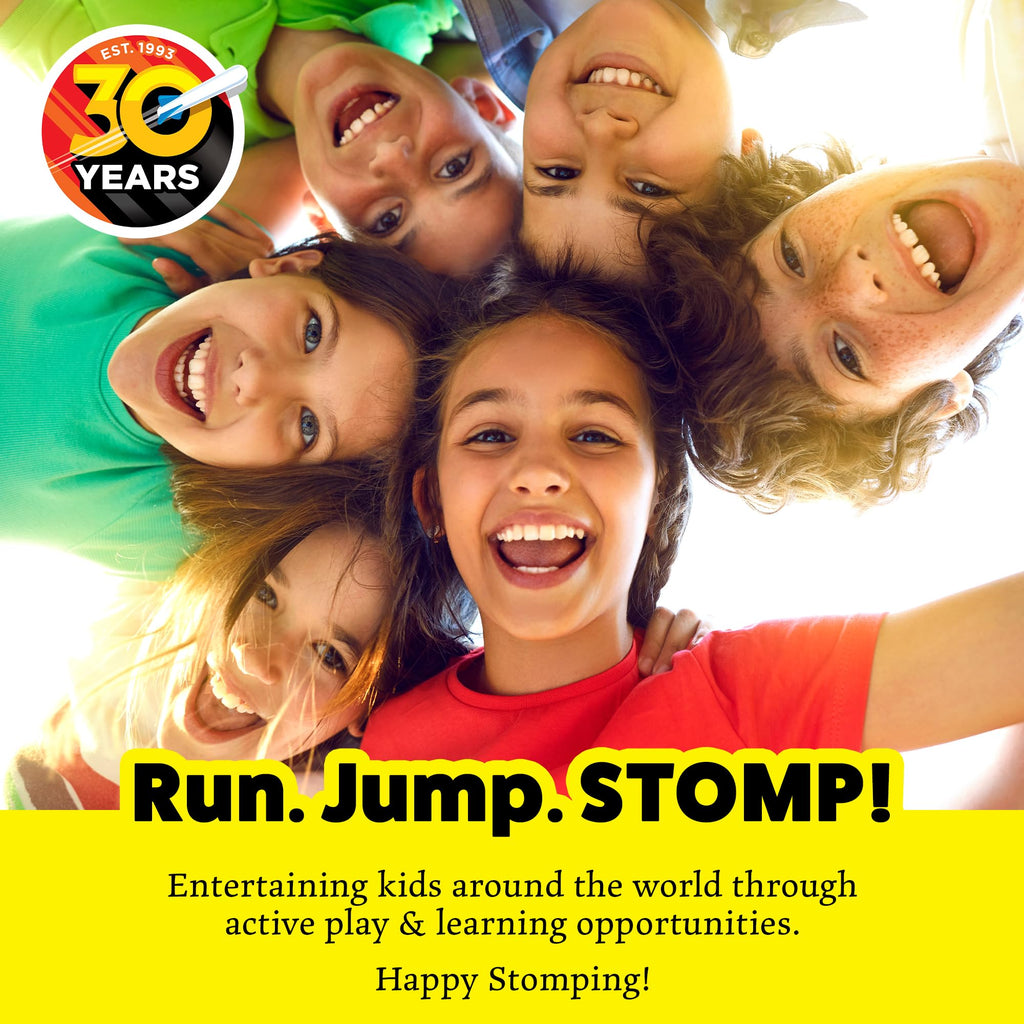 Stomp Hopper Pogo Stick for Kids – Foam Bouncer with Squeak, Ages 3-5
