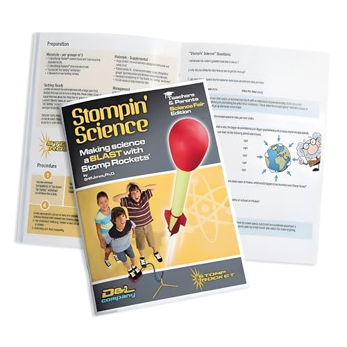 Stomp Rocket Stompin' Science Book: STEM Activities for Kids Outdoor Rocket Launcher Experiments