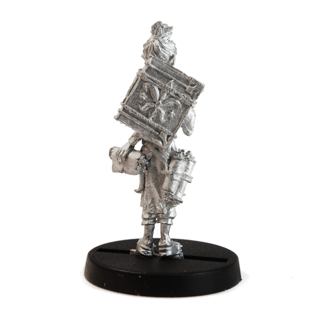 Stonehaven Elf Librarian Miniature – 36mm Pewter Figure for Tabletop RPGs