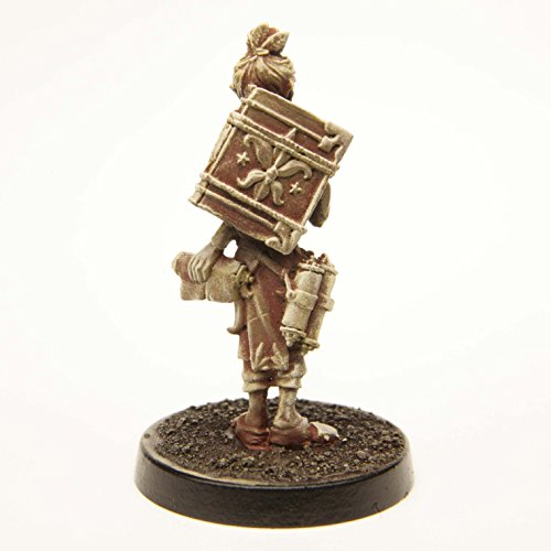 Stonehaven Elf Librarian Miniature – 36mm Pewter Figure for Tabletop RPGs