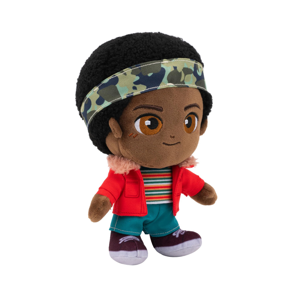 Stranger Things Lucas Sinclair 8-Inch Plush with Embroidered Face and Season One Clothing