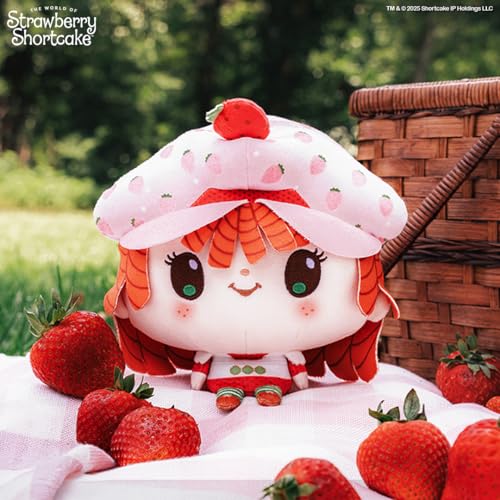 Strawberry Shortcake Scented Plush - 5-Inch Weighted Cloudhead by TeeTurtle