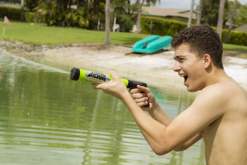 Stream Machine TL-500 Single Barrel Water Launcher – Powerful Squirt Gun for Pool Games (Colors Vary)