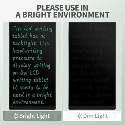 STTSWT 6.5 Inch LCD Writing Tablet: Lightweight Reusable Digital Notepad for Adults