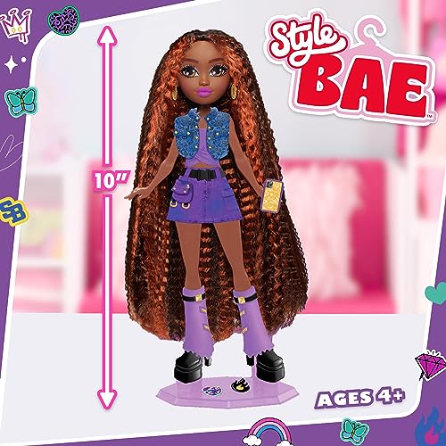 Style Bae Harper 10-Inch Fashion Doll with 28-Piece Sticker Wardrobe