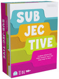 Subjective - Personality Trivia Game for Family Game Night, Ages 10+, 3-6 Players
