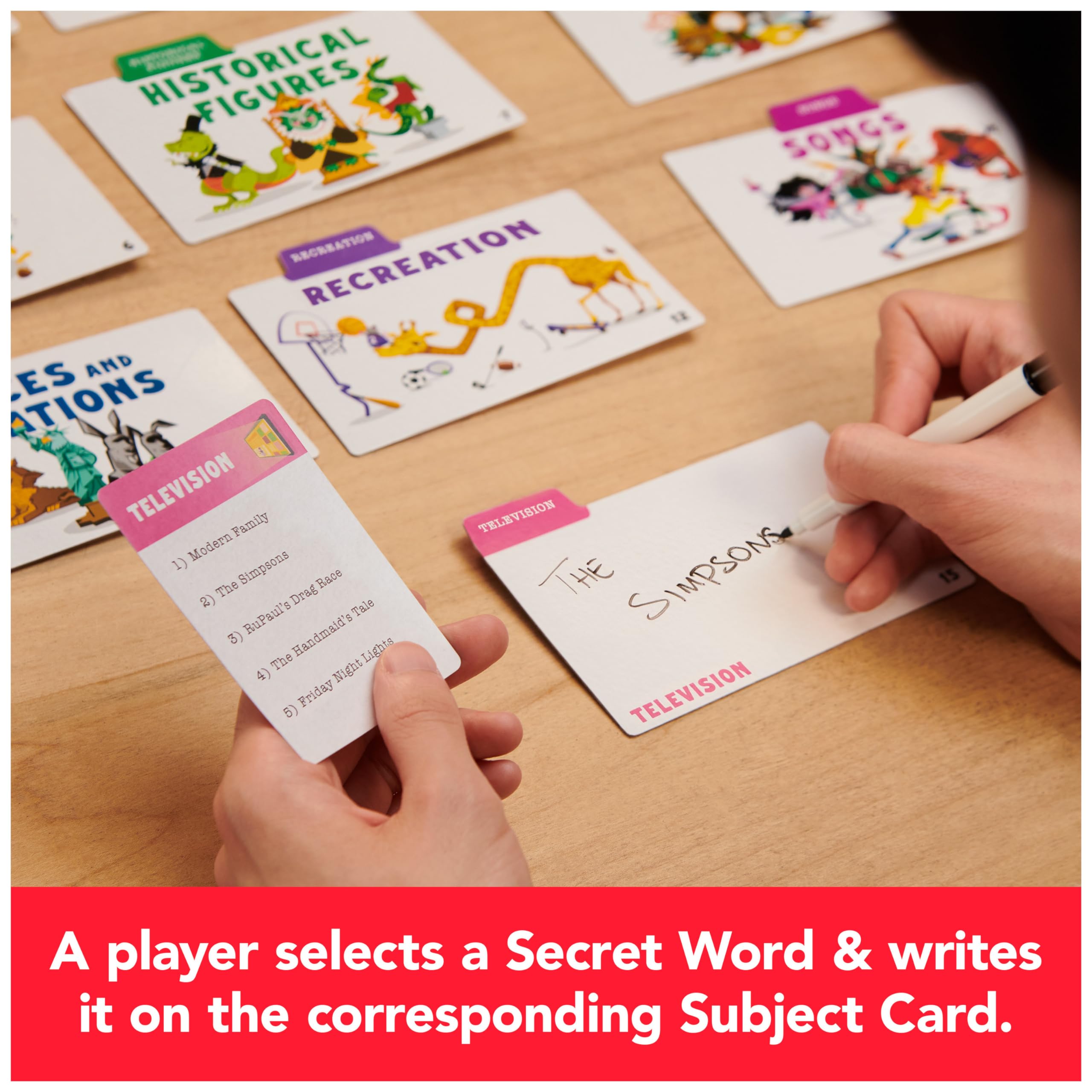 Subjective - Personality Trivia Game for Family Game Night, Ages 10+, 3-6 Players