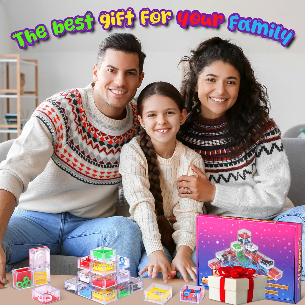 Sumind 24-Pack Mini Maze Cube Puzzle – Brain Teaser Party Favors for Mind Challenges