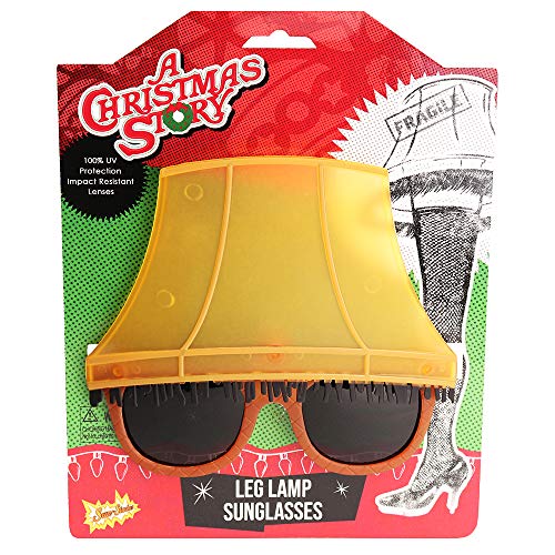 Sun-Staches A Christmas Story Leg Lamp Costume Sunglasses with UV400 Protection