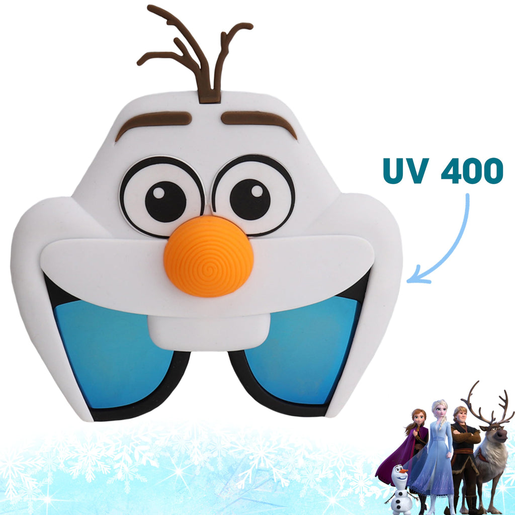 Sun Staches Disney Frozen Kids Sunglasses – Elsa, Anna & Olaf Costume Accessory, UV400 Protection
