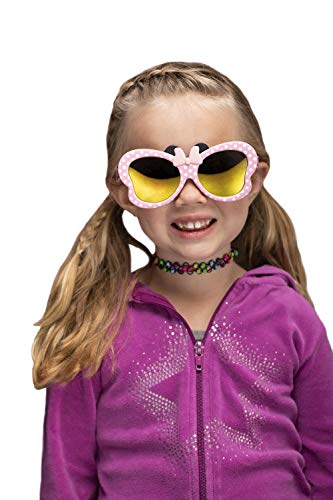Sun-Staches Mickey or Minnie Mouse Sunglasses for Kids – Official Disney Costume Accessory with UV400 Protection