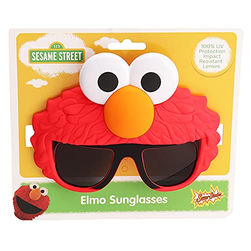 Sun-Staches Sesame Street Official Sunglasses – Cookie Monster, Elmo, or Abby for Kids