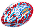Sunlite Sports Waterproof Football – Neoprene Scarlet Water Toy for Pool, Beach, Lawn, and Backyard Games
