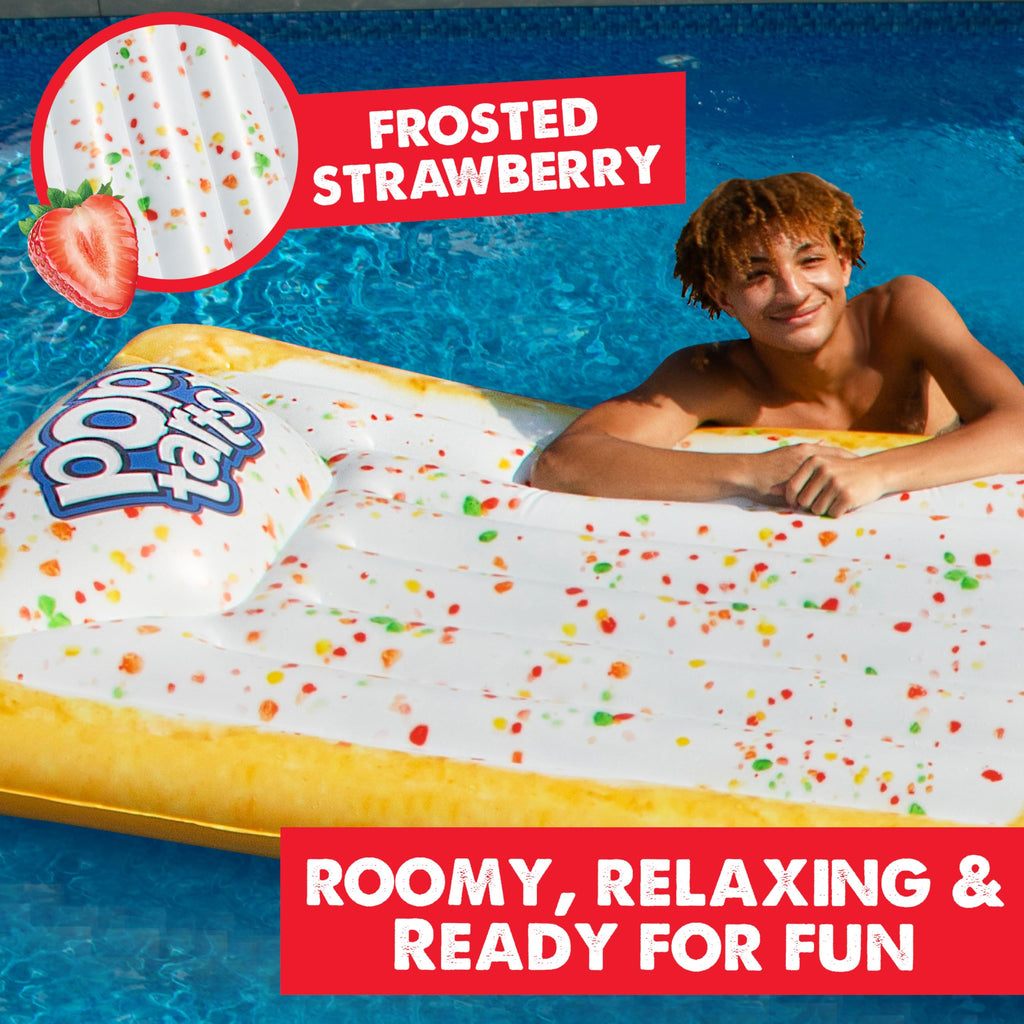 Sunny Days Entertainment Doritos Reversible Pool Float - X-Large 5.5 ft Inflatable with Built-in Pillow
