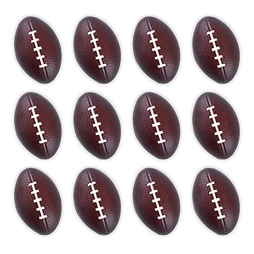 Super Z Outlet Mini Foam Sports Balls - Pack of 12 Assorted Soft Football, Baseball, Basketball, Soccer Balls for Kids and Adults
