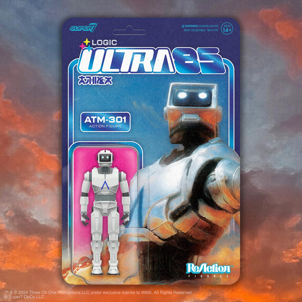 Super7 Logic ATM-301 (Ultra 85) 3.75" ReAction Action Figure