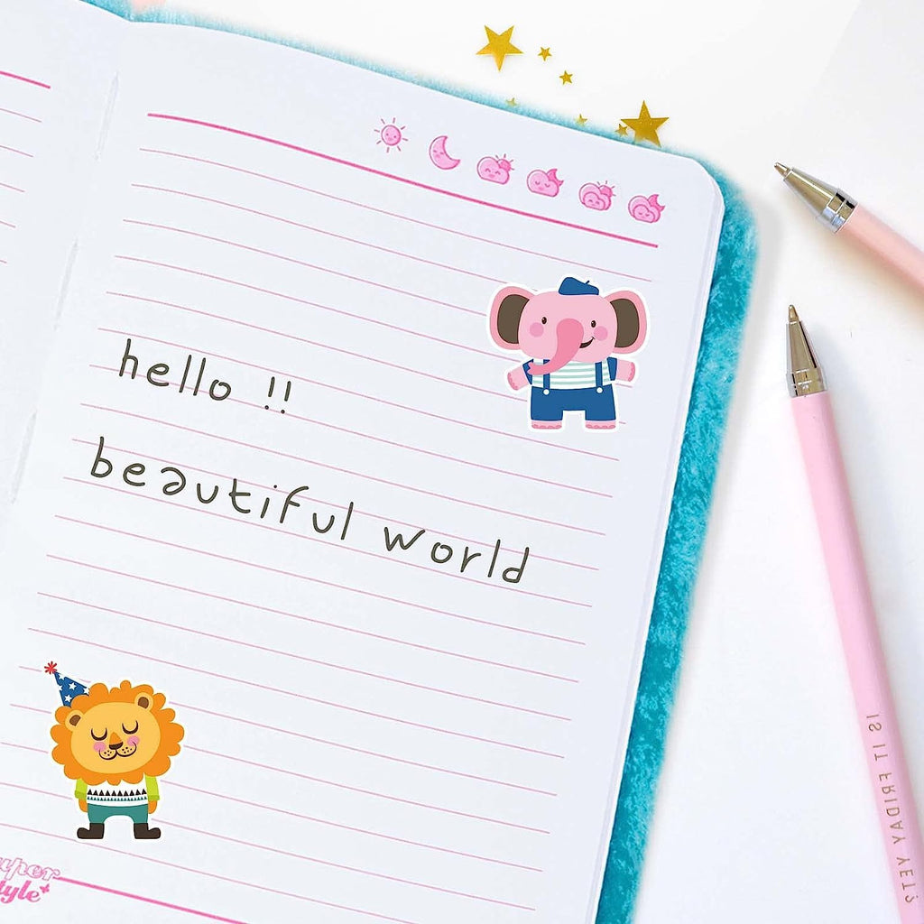 SuperStyle Shark Plush Lock Diary – A5 Secret Notebook for Kids Ages 6-12
