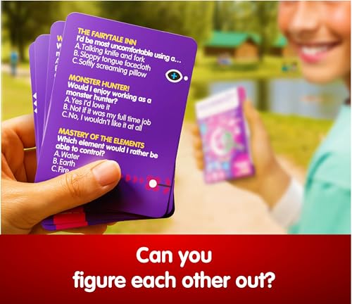 SUSSED Wacky 'What Would You Do?' Fantasy Card Game – Purple Deck: Dragons, Space & Magic – Fun for Ages 8+, 2-8 Players, 15-30 Min