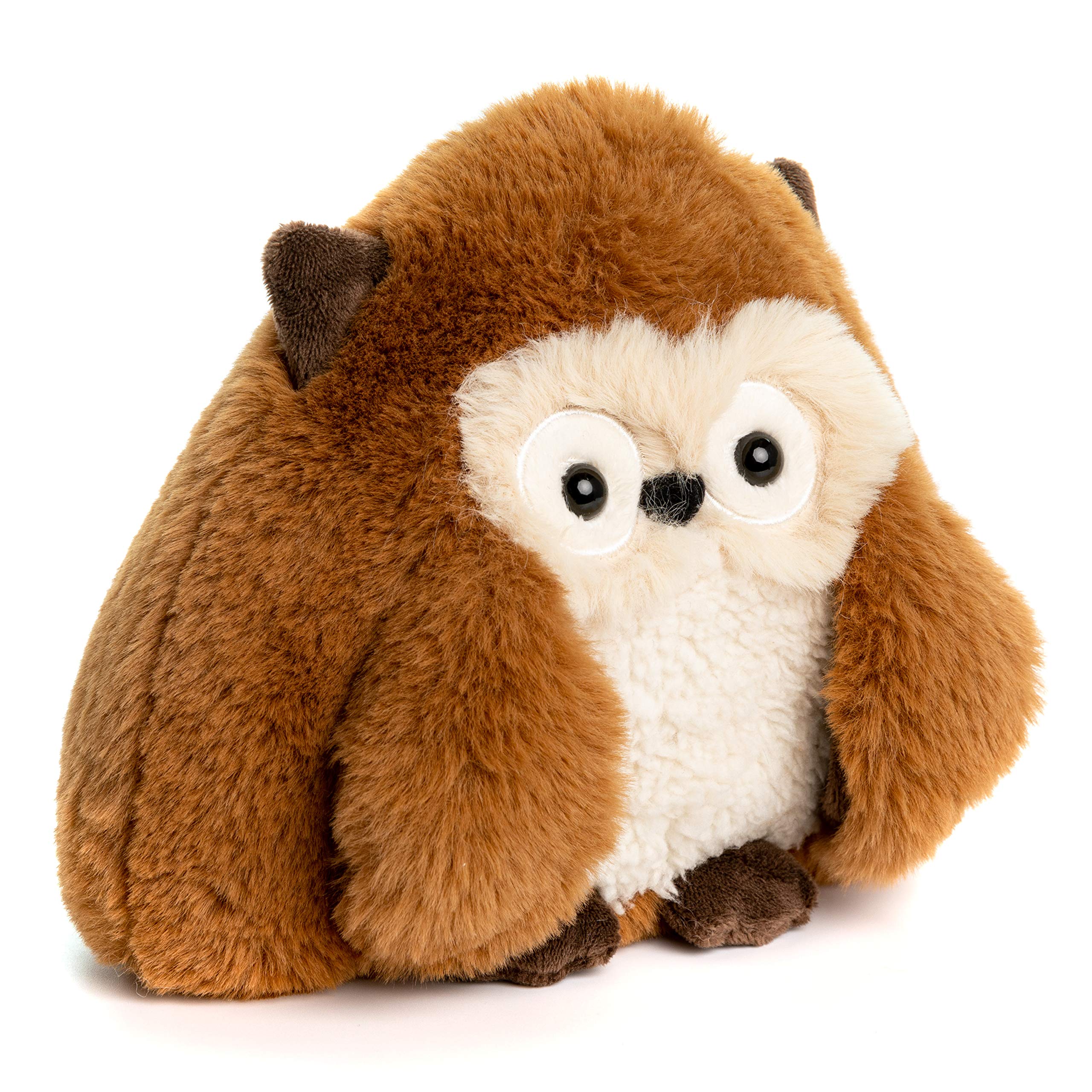 Sustain a-mals Hoot The Owl Stuffed Animal – Eco-Friendly Plush Made from Recycled Plastic Bottles