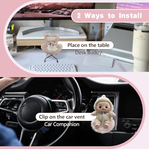 SwiftServ Doll Car Seat for 3-8 Inch Figures – Blue with Plush Cushion and Safety Strap