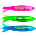 Swimline LED Dive Toys 3-Pack - Glowing Torpedo Light-Up Underwater Retrieval Game for Pool & Bath