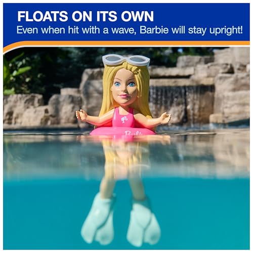 SwimWays Barbie Floatin' Figure – Floating Pool Toy for Kids Aged 3 & Up