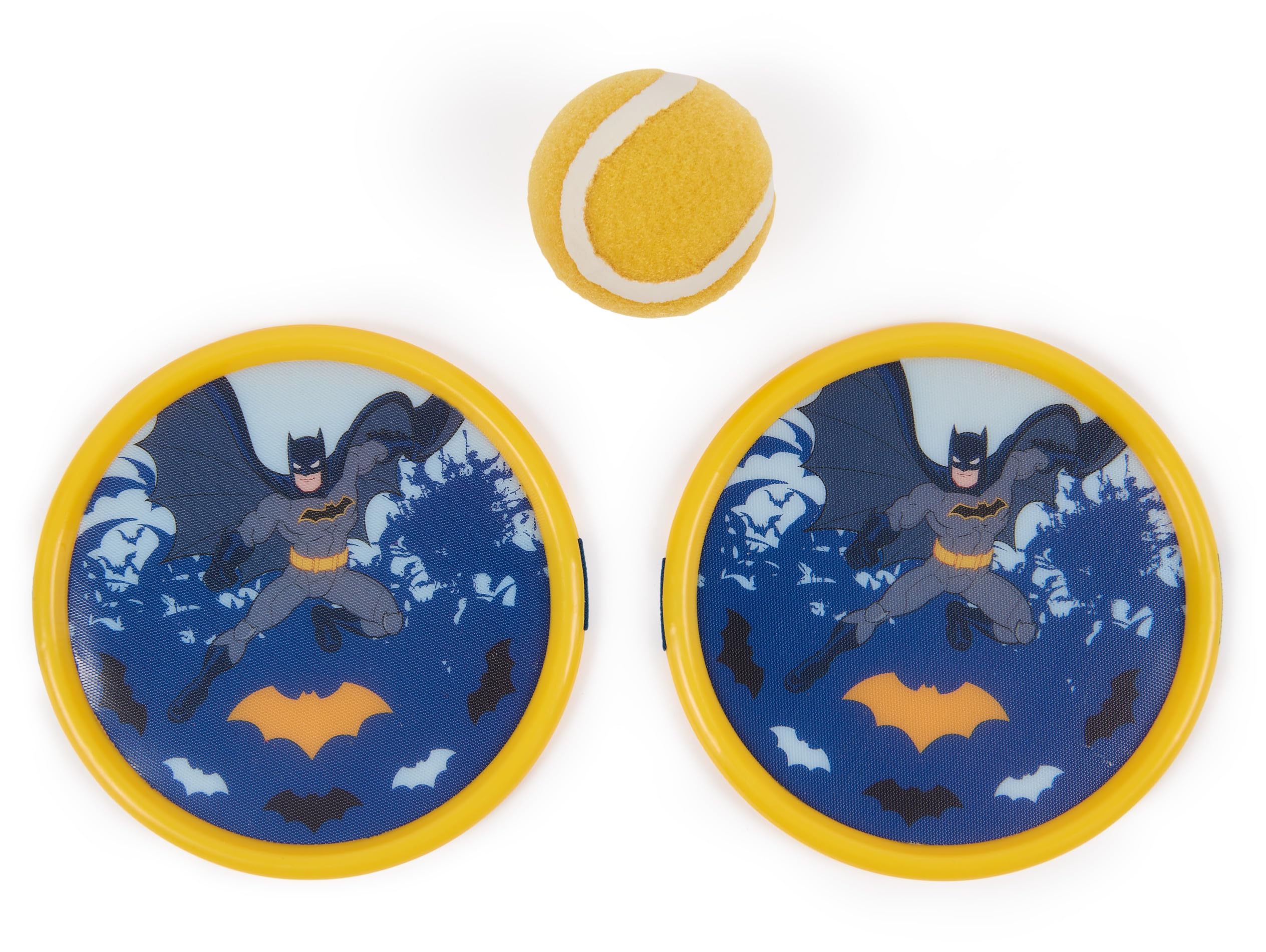 Swimways DC Batman Catch Game – Velcro Paddles & Ball for Pool, Yard & Beach