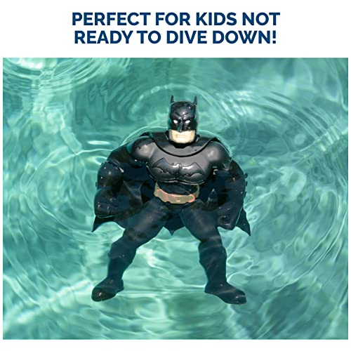 SwimWays DC Batman Floatin' Figure – Self-Righting Floating Pool Toy for Kids Ages 3+