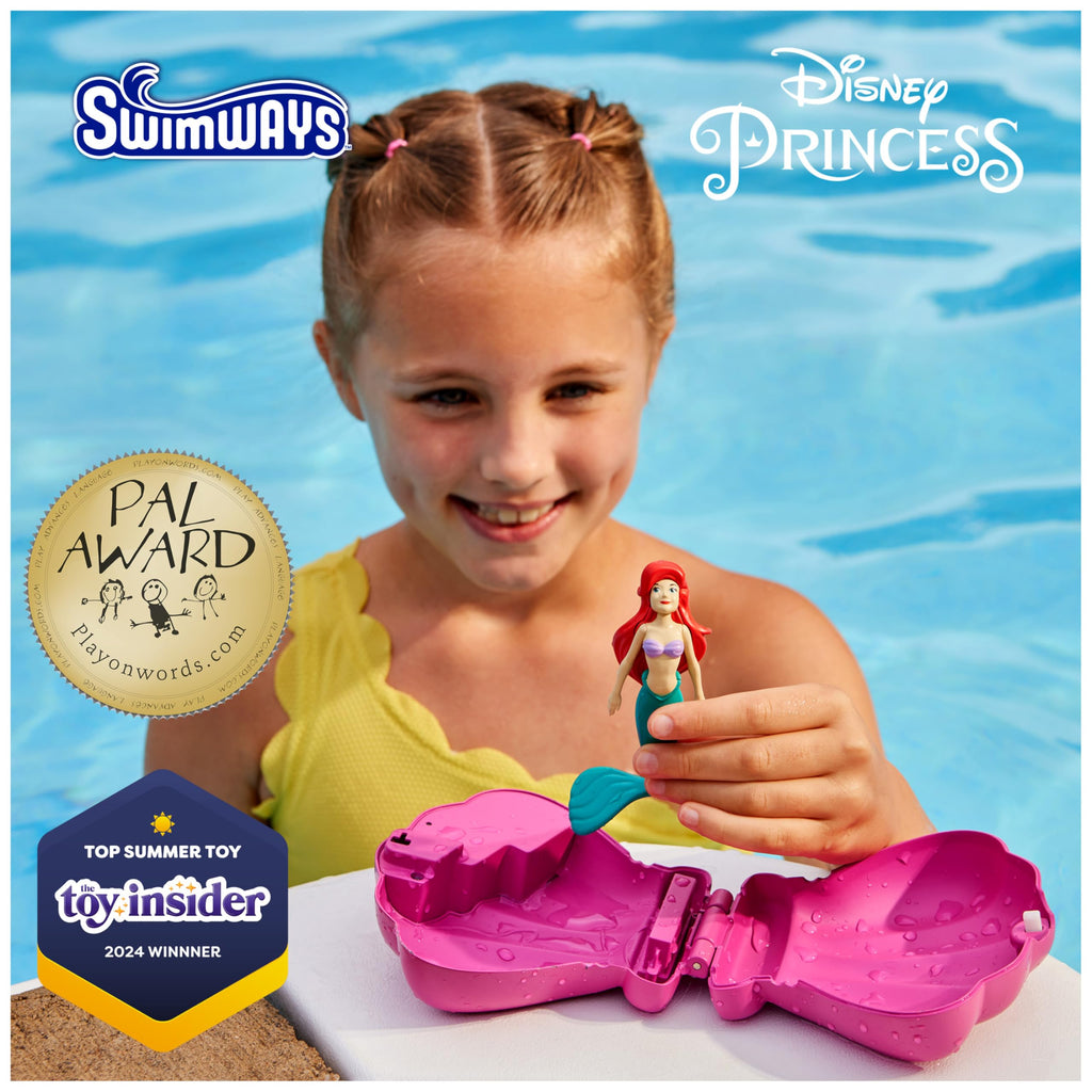 SwimWays Disney Ariel Dive N’ Surprise – Water-Activated Pool Toy for Kids Ages 5+