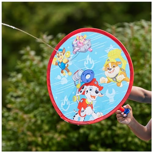 SwimWays Paw Patrol Aqua Shield Blaster – Water Gun with Shield, Shoots Up to 12 Feet, Pool Toy for Ages 4+