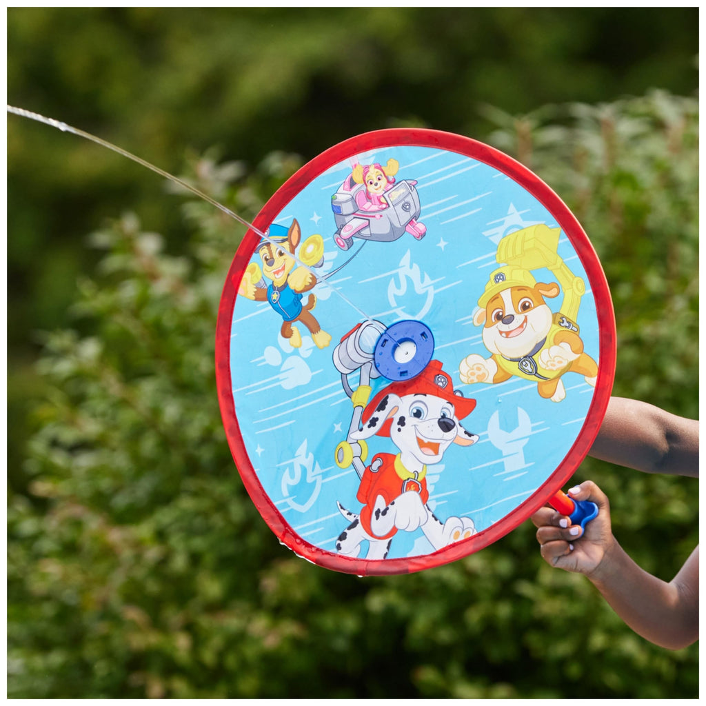 SwimWays Paw Patrol Aqua Shield Blaster – Water Gun with Shield, Shoots Up to 12 Feet, Pool Toy for Ages 4+