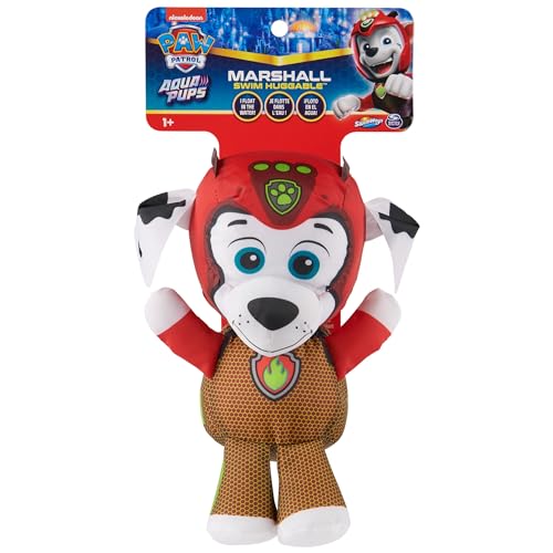 SwimWays Paw Patrol Marshall Swim Huggable – Floating Bath Toy for Kids Ages 1+