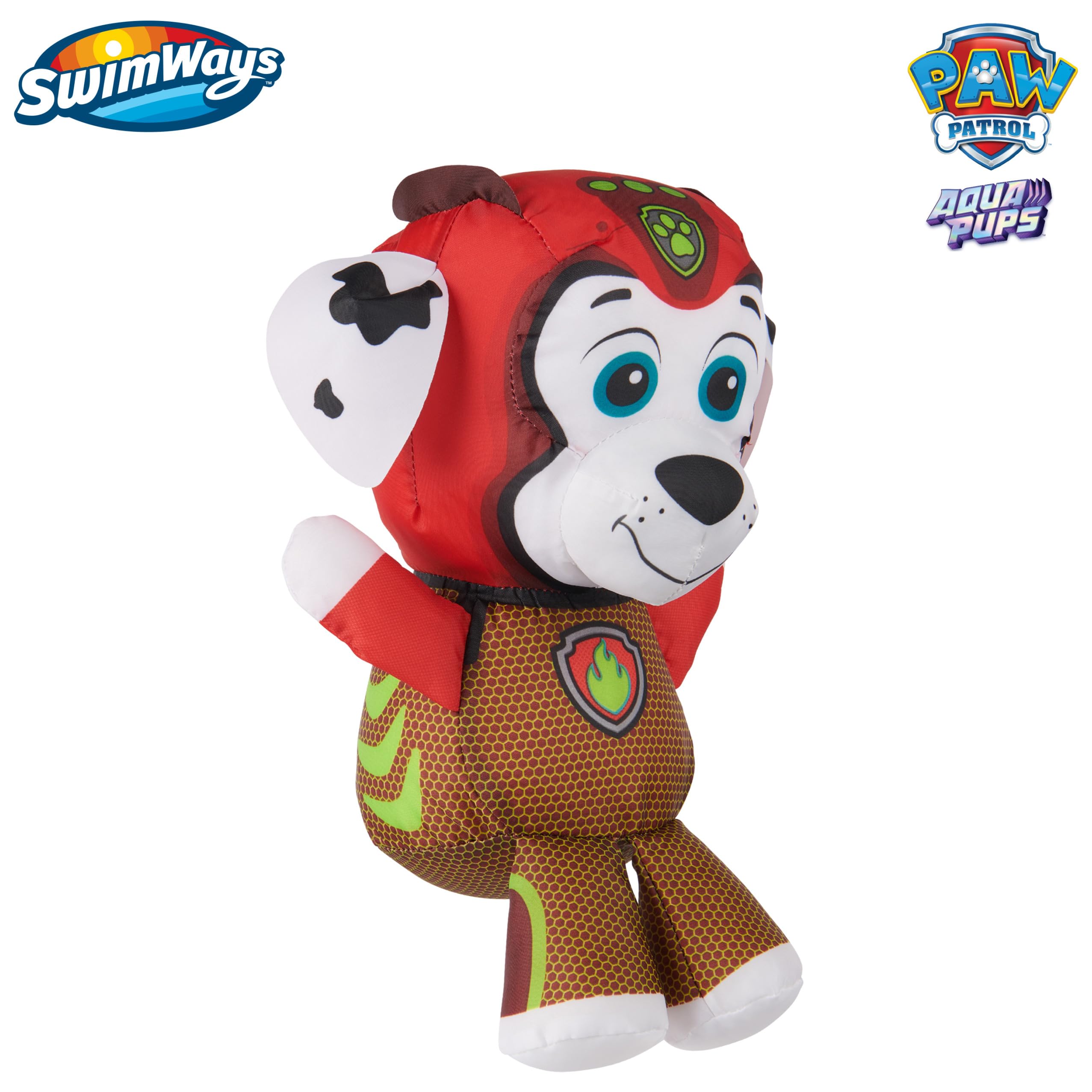 SwimWays Paw Patrol Marshall Swim Huggable – Floating Bath Toy for Kids Ages 1+