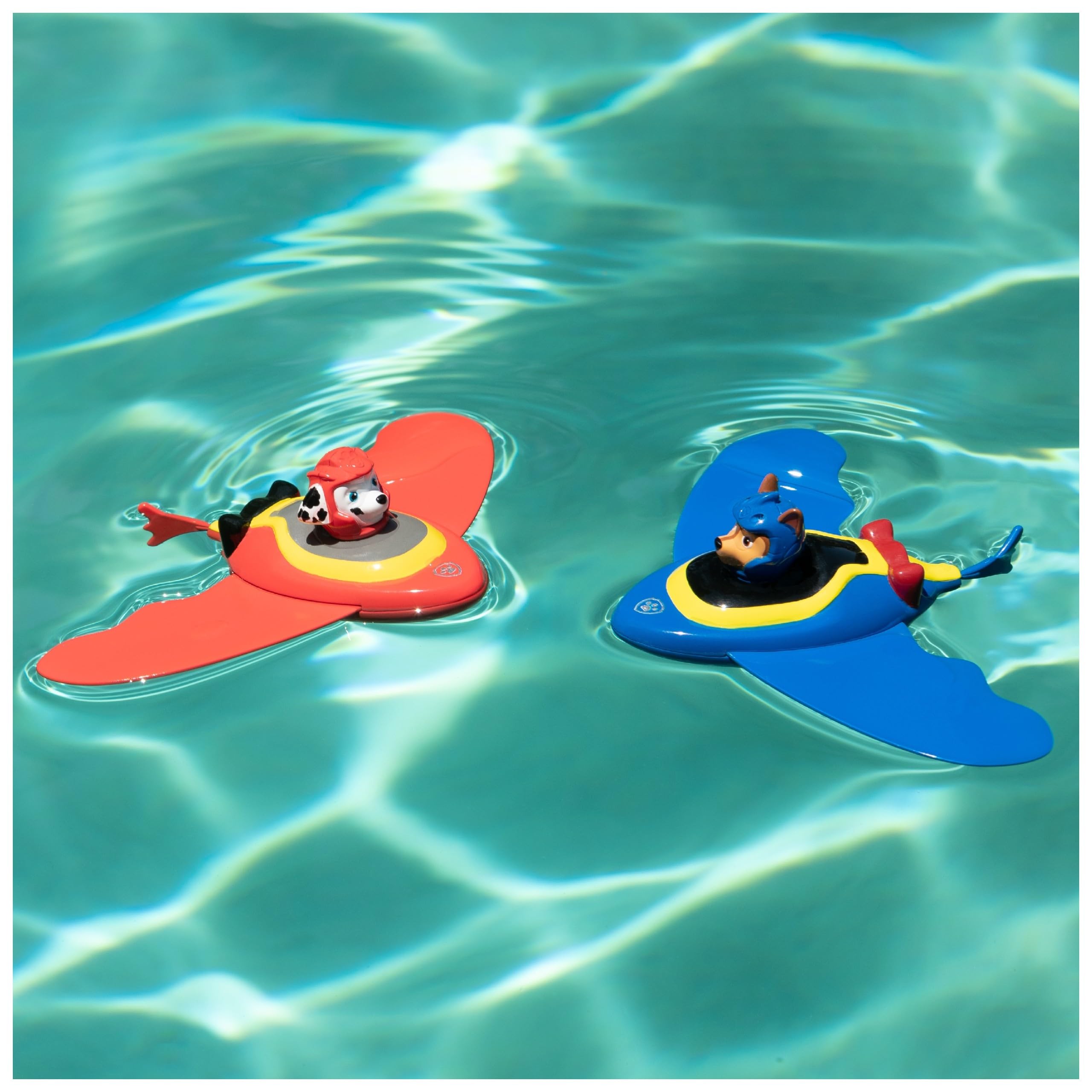SwimWays PAW Patrol Zoom-A-Rays Water Toys – 2-Pack with Chase and Marshall