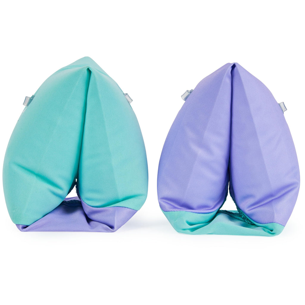 SwimWays Soft Swimmies Toddler Floaties - Purple, Inflatable Arm Bands for Ages 3-5