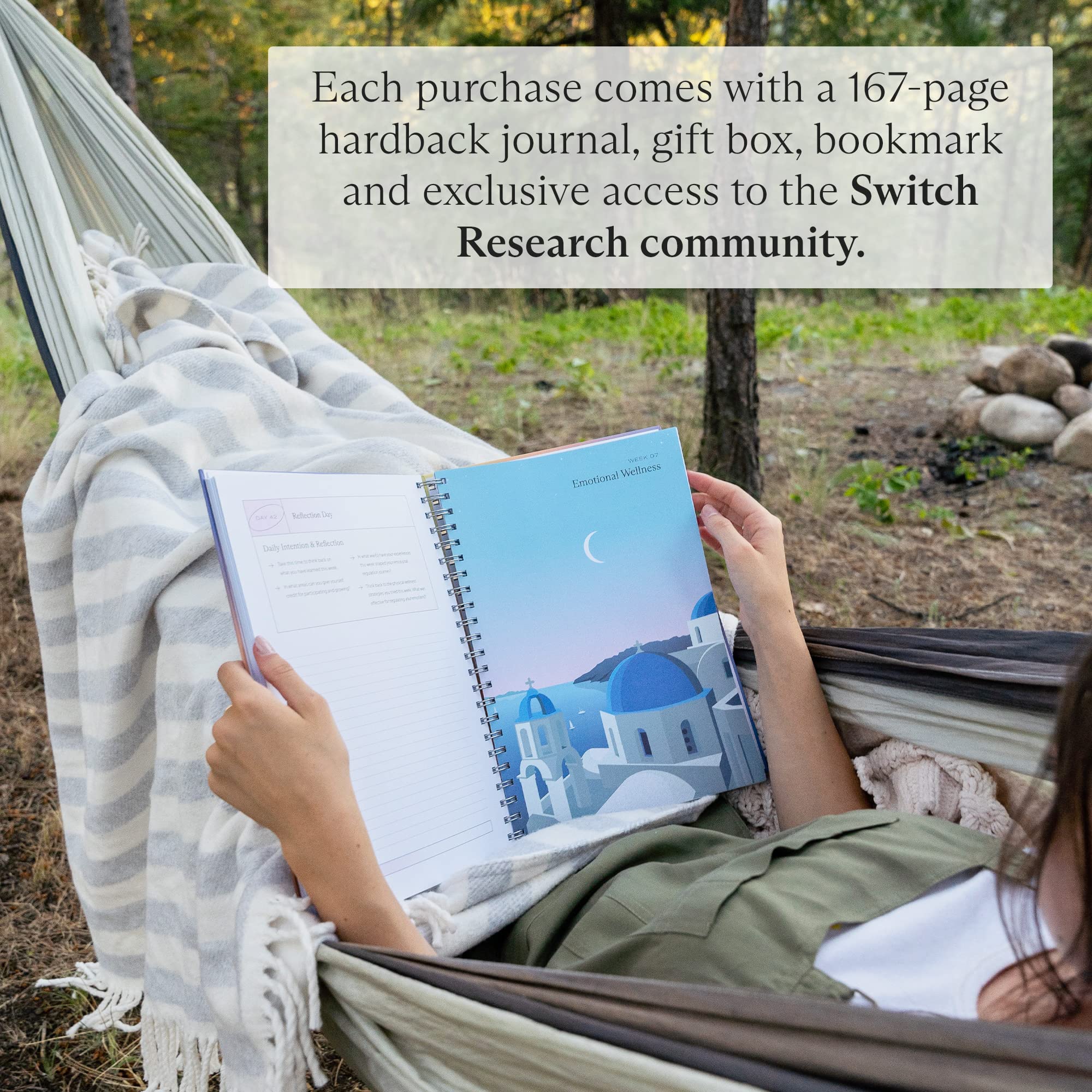 Switch Research Emotions Journal – A4 Self-Care Journal with Psychologist-Backed Exercises and Daily Check-Ins