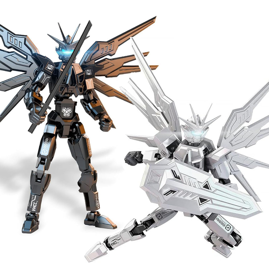 T13 & Dummy13 Action Figure 2-Pack - 3D Printed Poseable Robot Collectible